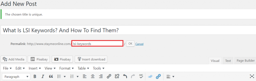 How To Change Already Published Post URL? SEO Friendly Slug
