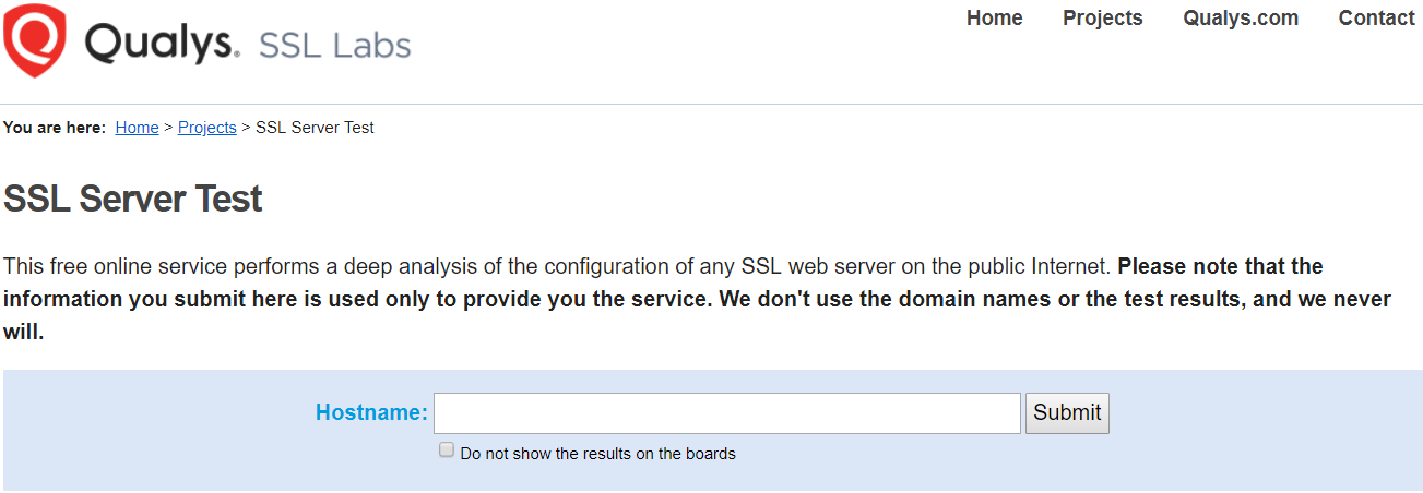 SSL Labs