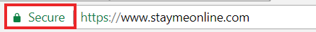 Secure StayMeOnline