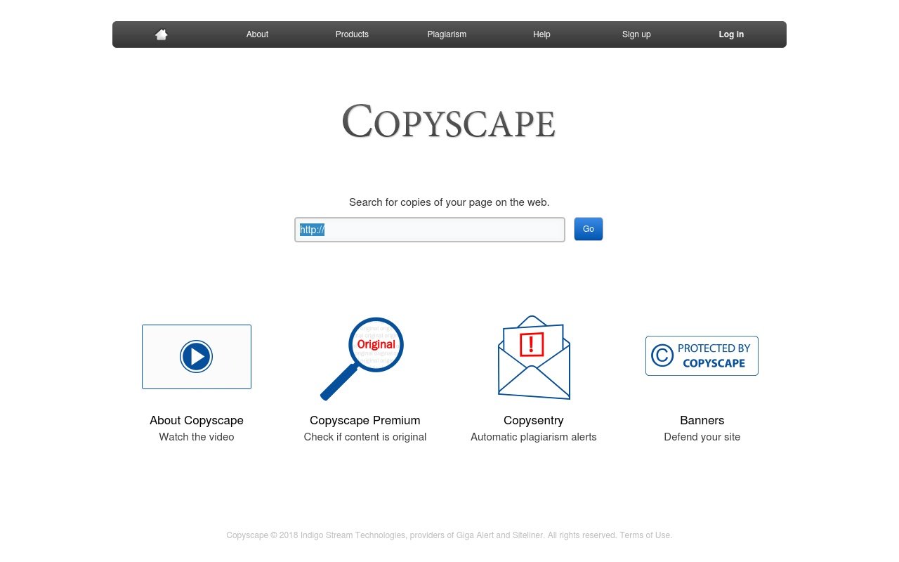 remove duplicate content - Copyscape