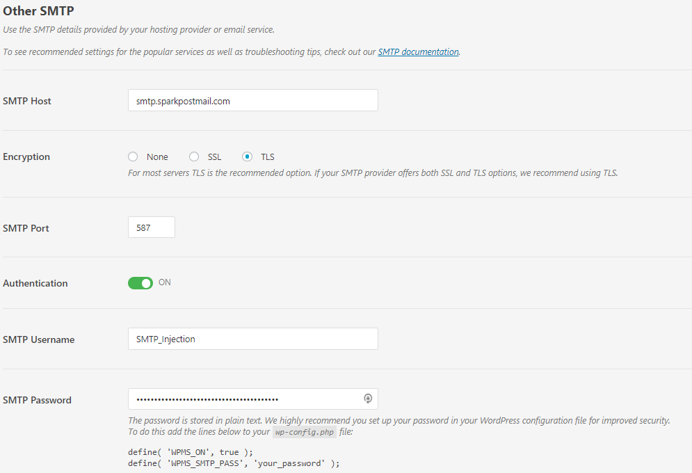 Other SMTP