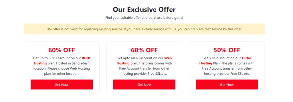 ExonHost Black Friday offers