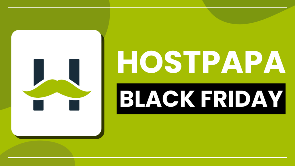 HostPapa Black Friday Sale