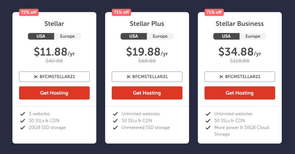 NameCheap Hosting Black Friday