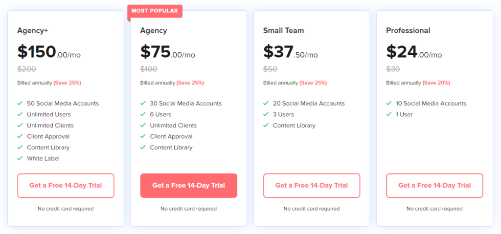 SocialPilot Black Friday 2023 Pricing