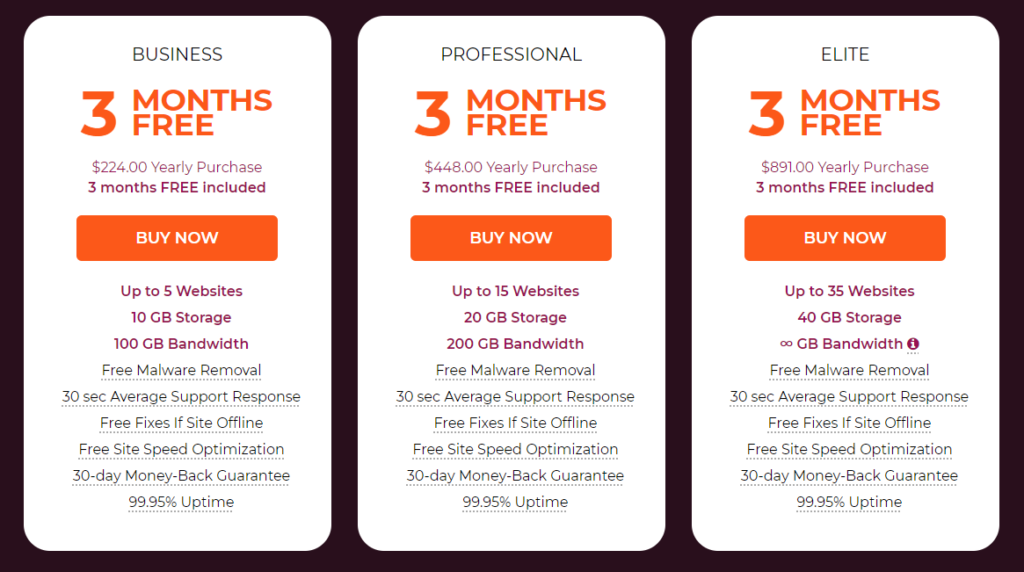 WPX Hosting Black Friday pricing