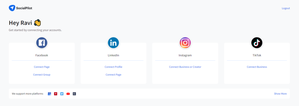 connect accounts