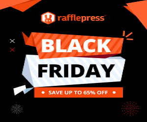 rafflepress black friday coupon
