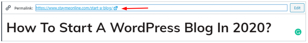 How To Change Already Published Post URL? SEO Friendly Slug