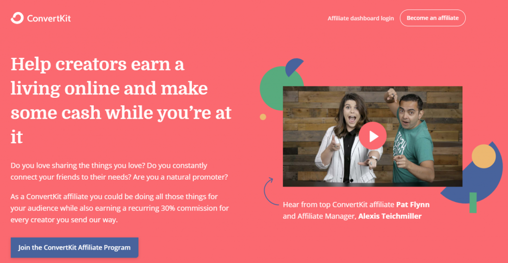 ConvertKit Affiliate Program