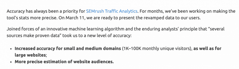 Website Traffic Analytics With Semrush Vs SimilarWeb: Which Is More Accurate?