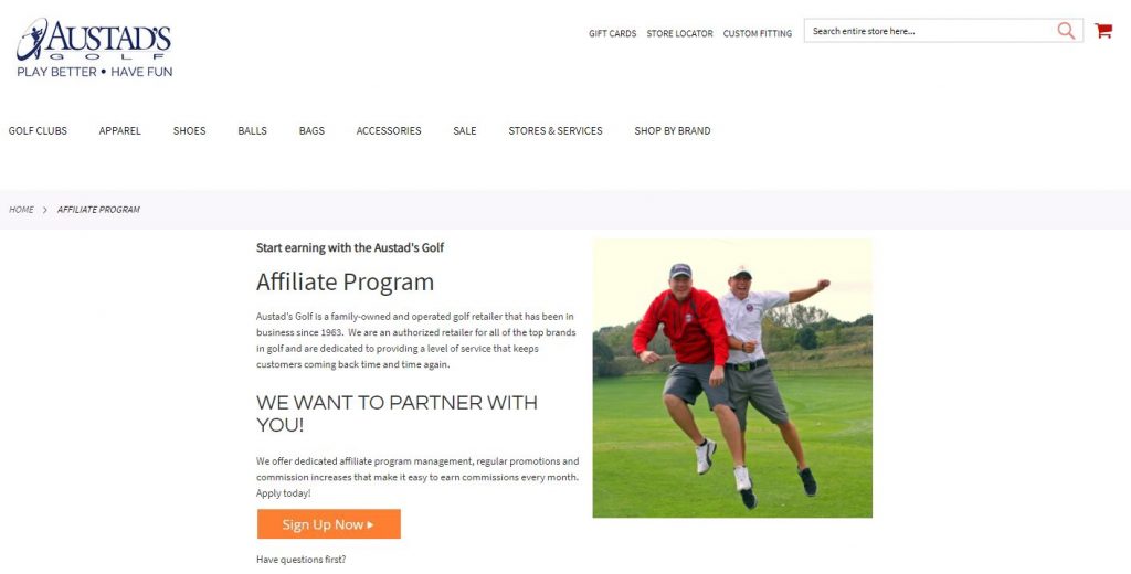 Austad’s Golf Affiliate Program