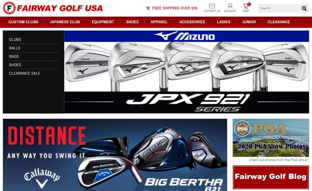 Fairway Golf Affiliate Program