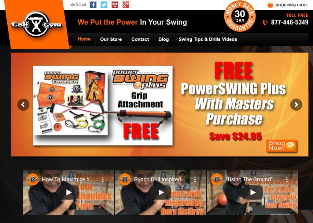 GolfGym Affiliate Program