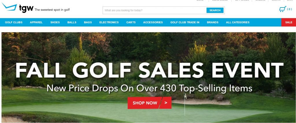 the golf warehouse