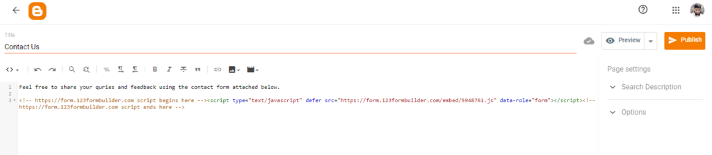 How To Add A Contact Form In Blogger? (2 Easiest Methods)
