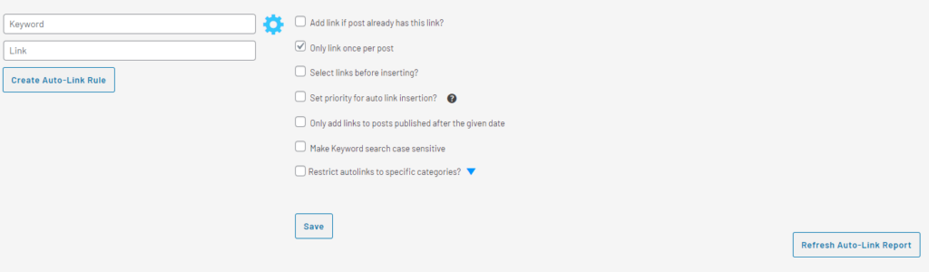 Auto Linking