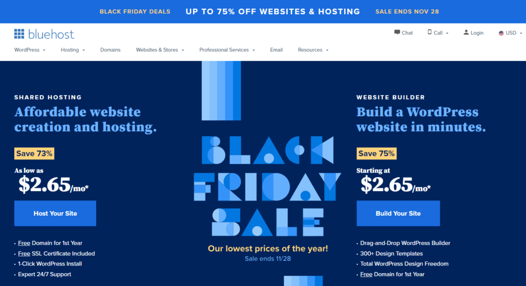 Bluehot Black Friday sale