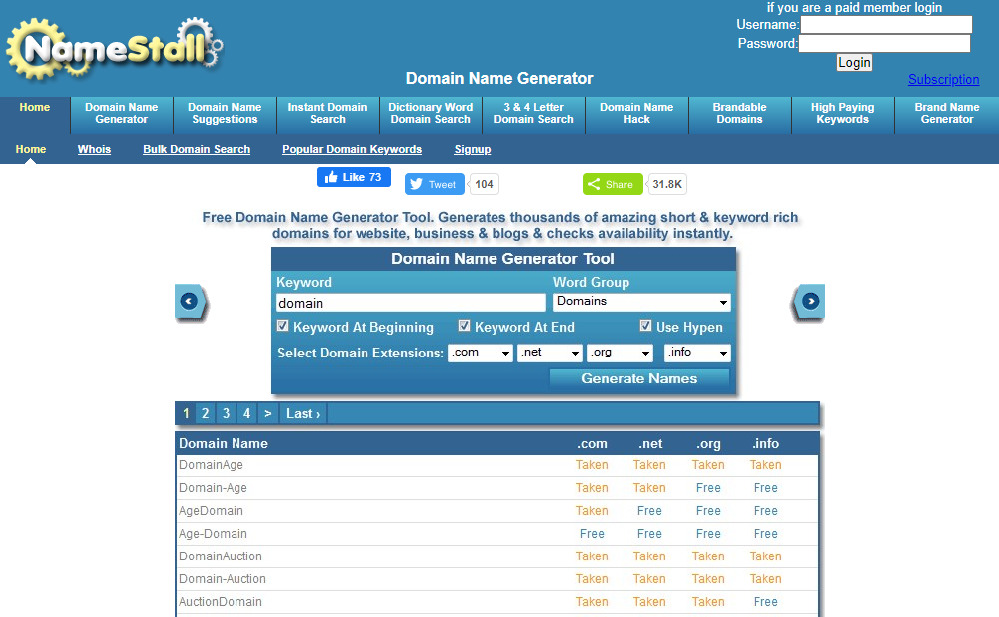 11 Best Domain Name Generators To Find Your Perfect Name In [year]