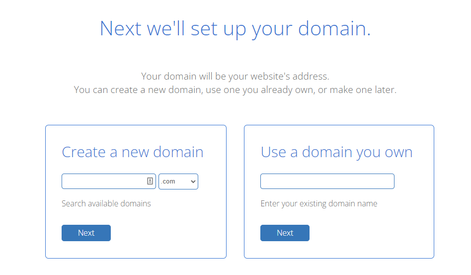 setup your domain 