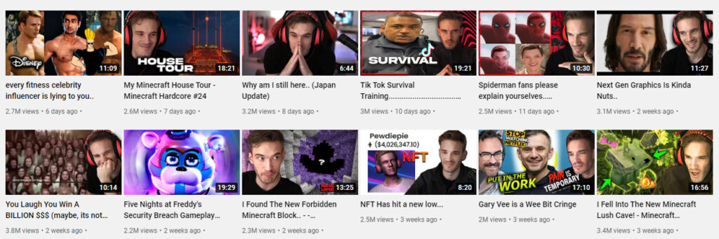 felix youtube channel