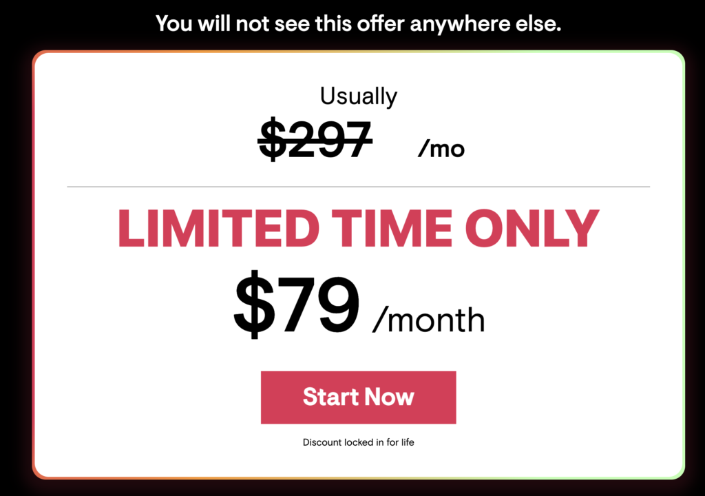 Passion.io Cyber Monday price