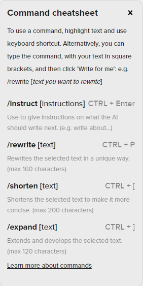 Shortly Ai commends