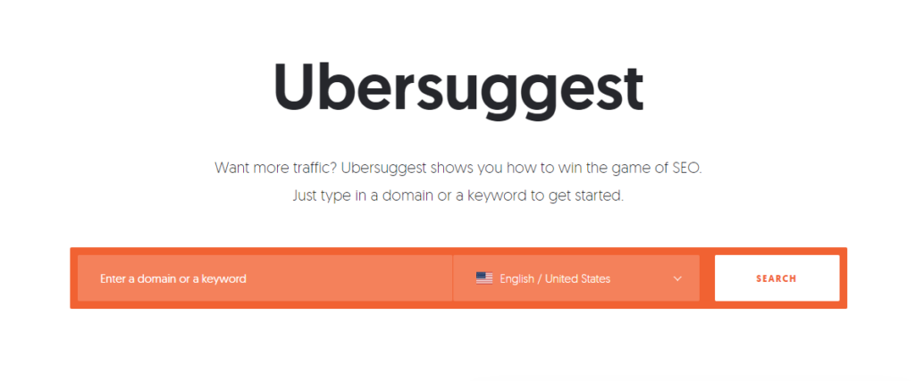 Ubersuggest
