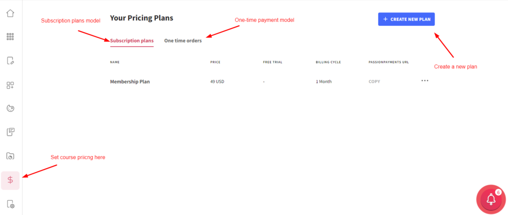 Course pricing