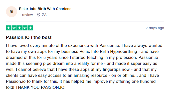 Passion.io reviews 2