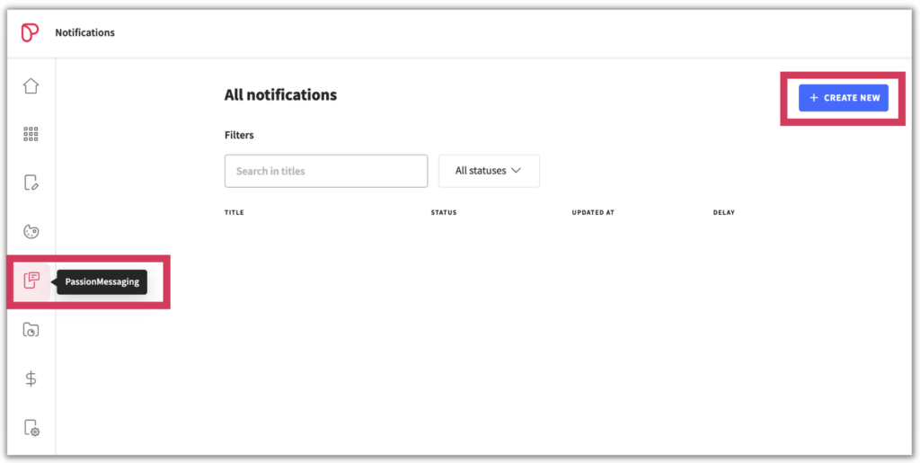 setup push notifications
