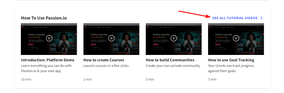 tutorial video