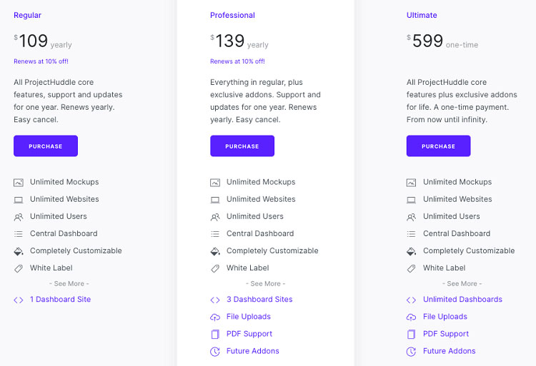 How To Improve Your Client Communication With A WordPress Feedback Plugin? ProjectHuddle Plans & Pricing