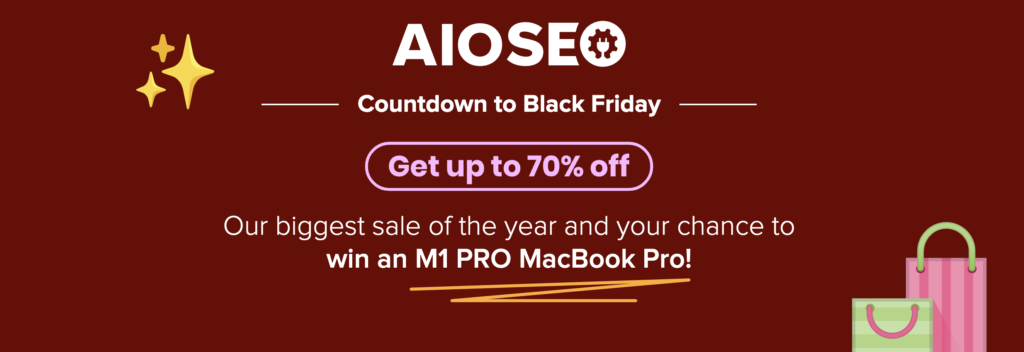 All In One SEO Black Friday Sale