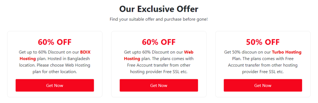 ExonHost Black Friday offer