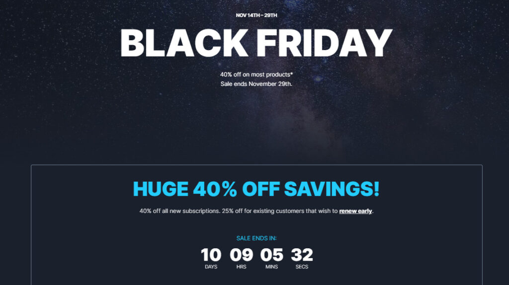 Kadence WP Black Friday Sale: Get FLAT 40% On Everything Kadence WP Black Friday Offer