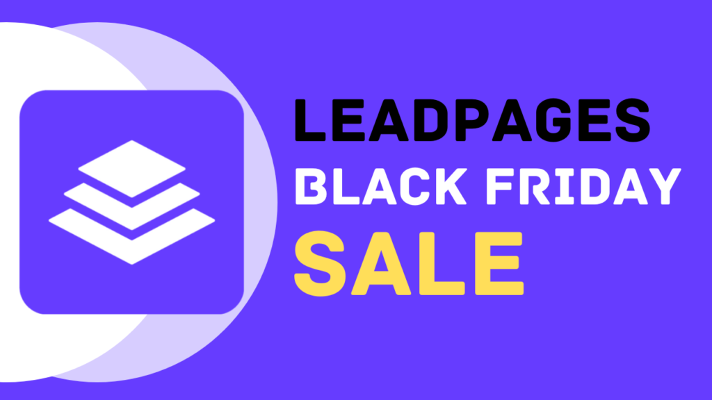 Leadpages Black Friday Deal 2022
