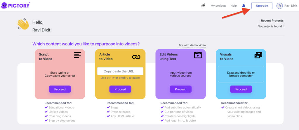 Pictory AI Upgrade