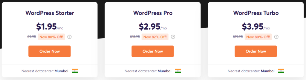 WordPress Plans ChemiCloud