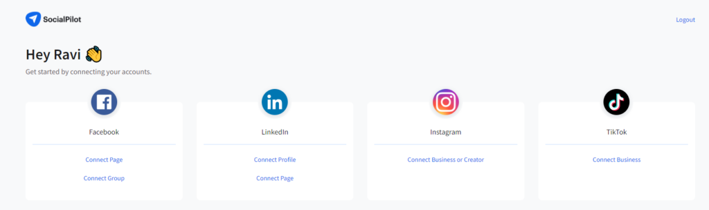 socialpilot onboarding