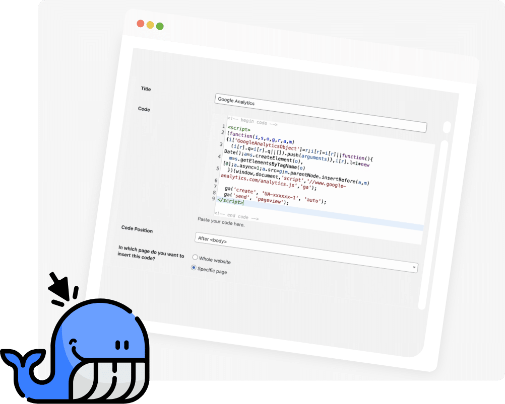 ClickWhale tracking code made easy