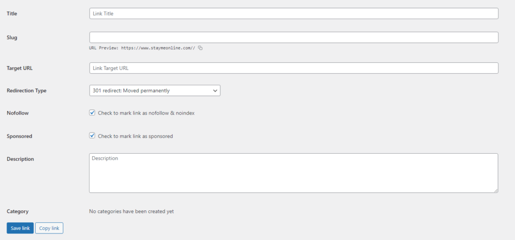 Create a link clickwhale