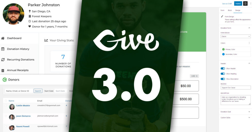 GiveWP-3.0