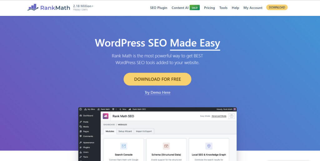 Rank Math SEO Plugin Review