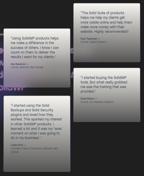 SolidWP Reviews