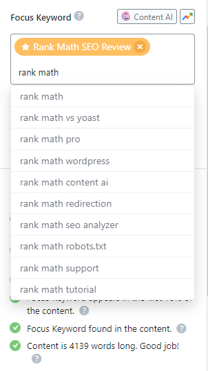 lsi keywords suggestions