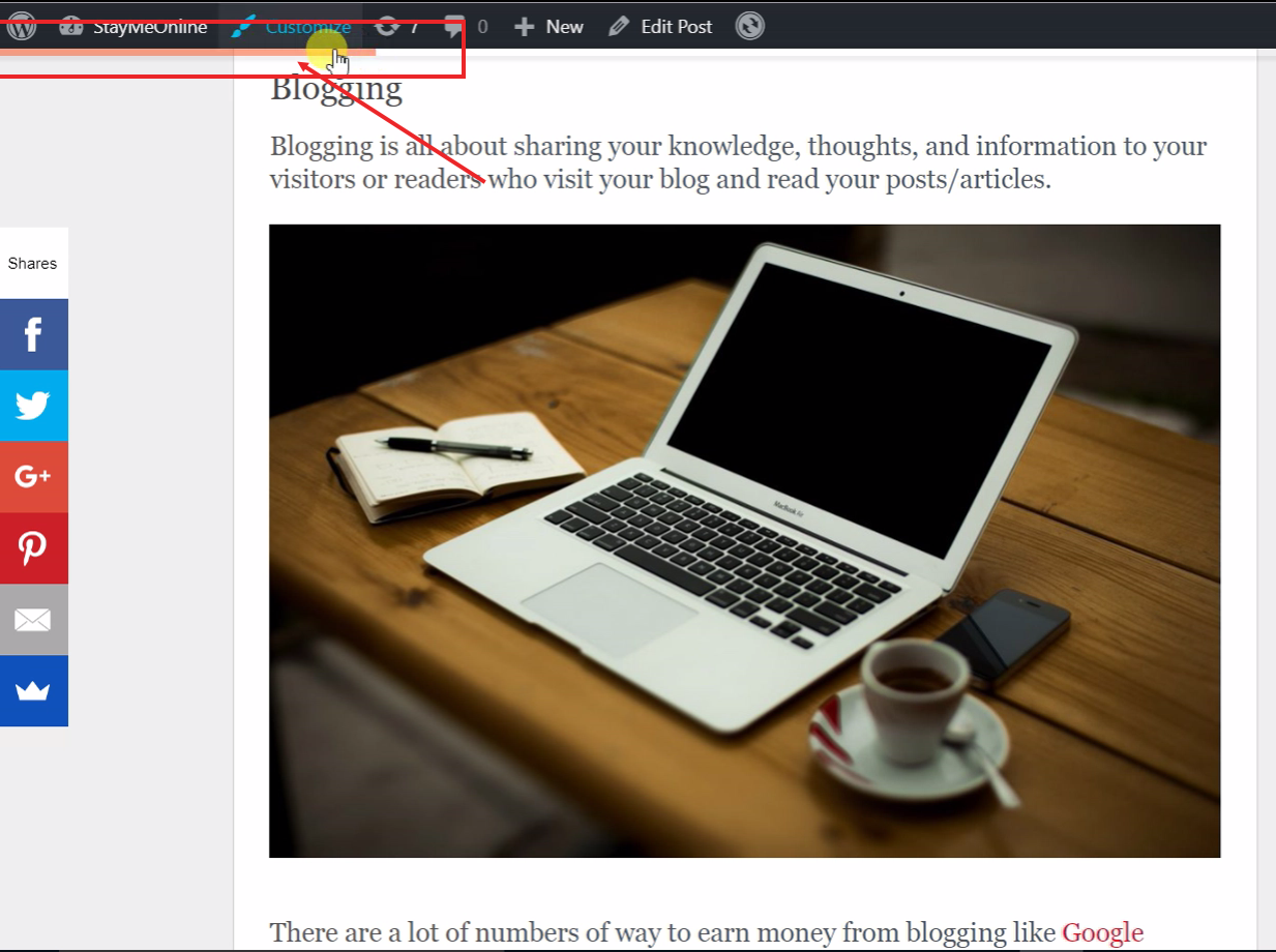 How to add reading progress bar in Wordpress, staymeonline, ravi dixit, reading progress bar, reading bar, wordpress