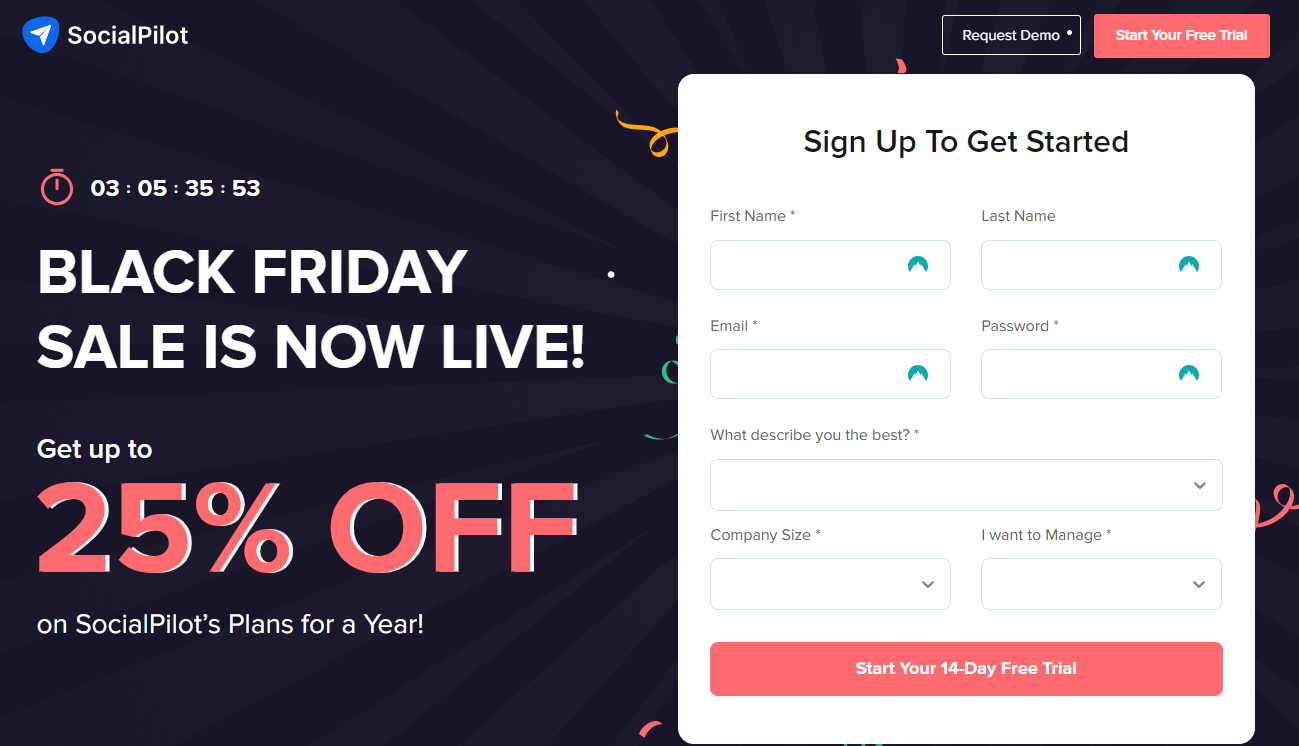 SocialPilot Black Friday Deal 2025: Up To 25% OFF
