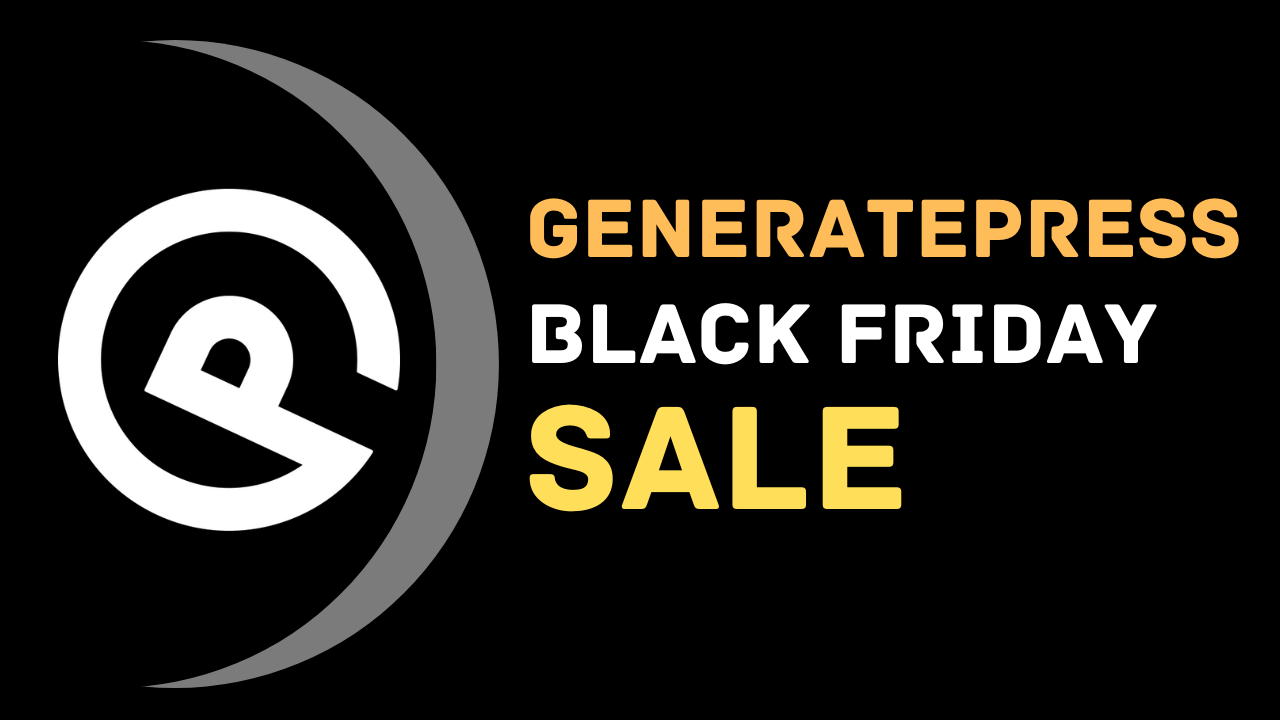 GeneratePress Black Friday Deal 2025: Get Up To 25% OFF
