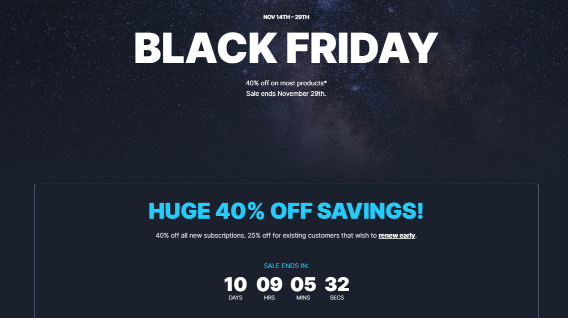Kadence WP Black Friday Sale: Get FLAT 40% On Everything